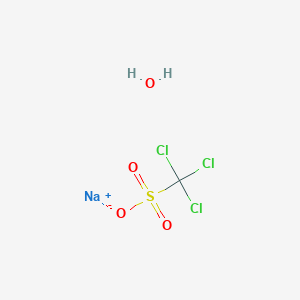 molecular formula CH2Cl3NaO4S B1493745 Sodium trichloromethanesulfonate monohydrate CAS No. 677027-41-7