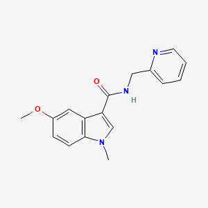 5-methoxy-1-methyl-N-(2-pyridylmethyl)-1H-indole-3-carboxamide