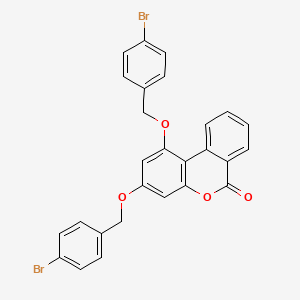 1,3-bis[(4-bromobenzyl)oxy]-6H-benzo[c]chromen-6-one