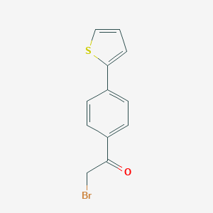 molecular formula C12H9BrOS B149378 2-溴-1-[4-(2-噻吩基)苯基]-1-乙酮 CAS No. 128746-80-5
