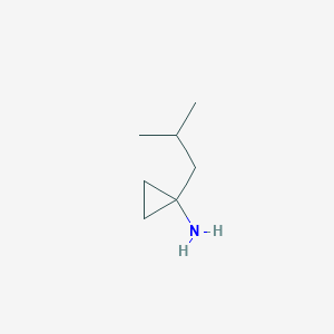 molecular formula C7H15N B1493783 1-(2-Methylpropyl)cyclopropanamine 