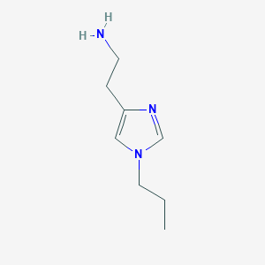 B1493792 2-(1-Propyl-1H-imidazol-4-yl)ethanamine CAS No. 790707-11-8