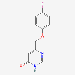 B1493793 6-((4-Fluorophenoxy)methyl)pyrimidin-4-ol CAS No. 2091635-06-0