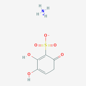 molecular formula C6H9NO5S B1493796 3,4-Dihydroxybenzenesulfonic acid monoammoniumsalt CAS No. 6099-56-5