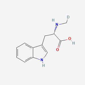 molecular formula C12H14N2O2 B1493803 n-Methyl-d-tryptophan CAS No. 862504-05-0