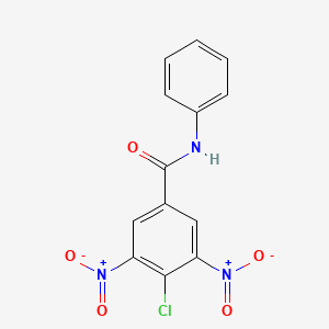 4-chloro-3,5-dinitro-N-phenylbenzamide