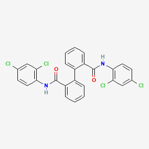 N,N'-bis(2,4-dichlorophenyl)biphenyl-2,2'-dicarboxamide