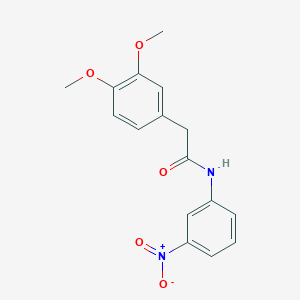 2-(3,4-dimethoxyphenyl)-N-(3-nitrophenyl)acetamide