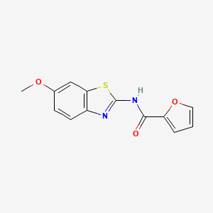 N-(6-methoxy-1,3-benzothiazol-2-yl)furan-2-carboxamide