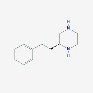 molecular formula C12H18N2 B1493827 (r)-2-Phenethylpiperazine CAS No. 1217452-20-4