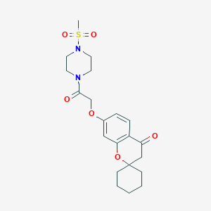 molecular formula C21H28N2O6S B14938413 C21H28N2O6S 