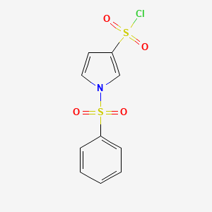 1-(Phenylsulfonyl)pyrrole-3-sulfonylchloride