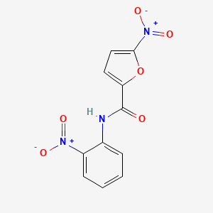 molecular formula C11H7N3O6 B14938698 5-nitro-N-(2-nitrophenyl)furan-2-carboxamide 