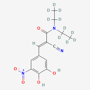 molecular formula C14H15N3O5 B1493872 Entacapone D10 (E isomer) CAS No. 1185241-19-3