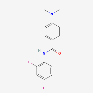 N-(2,4-difluorophenyl)-4-(dimethylamino)benzamide