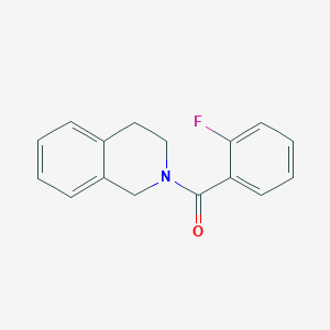 3,4-dihydroisoquinolin-2(1H)-yl(2-fluorophenyl)methanone