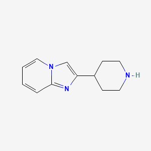 molecular formula C12H15N3 B1493880 2-(4-piperidinyl)-Imidazo[1,2-a]pyridine 