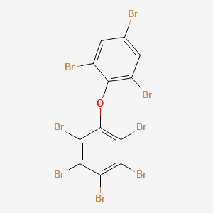 molecular formula C12H2Br8O B1493883 2,2',3,4,4',5,6,6'-八溴联苯醚 CAS No. 446255-54-5