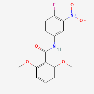 N-(4-fluoro-3-nitrophenyl)-2,6-dimethoxybenzamide