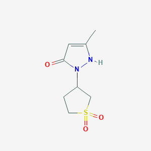 2-(1,1-dioxothiolan-3-yl)-5-methyl-1H-pyrazol-3-one