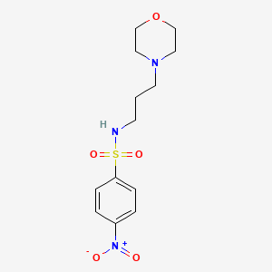 N-[3-(morpholin-4-yl)propyl]-4-nitrobenzenesulfonamide