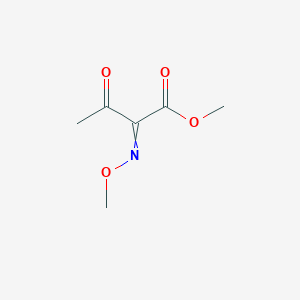 molecular formula C6H9NO4 B1493912 Methyl 2-methoxyimino-3-oxobutanoate 