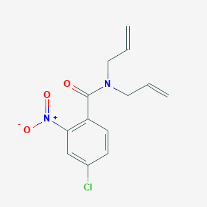 4-chloro-2-nitro-N,N-di(prop-2-en-1-yl)benzamide