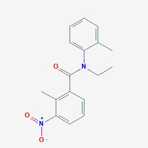 N-ethyl-2-methyl-N-(2-methylphenyl)-3-nitrobenzamide