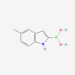 (5-methyl-1H-indol-2-yl)boronic acid