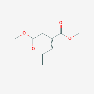 molecular formula C9H14O4 B1493940 Dimethyl 2-propylidenebutanedioate CAS No. 139474-72-9