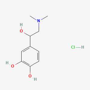 molecular formula C10H16ClNO3 B1493944 N-methylepinephrine hydrochloride CAS No. 62-22-6