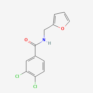 3,4-dichloro-N-(furan-2-ylmethyl)benzamide