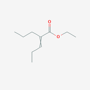 molecular formula C10H18O2 B1493955 (E,Z) 2-Propyl-2-pentenoic Acid Ethyl Ester 