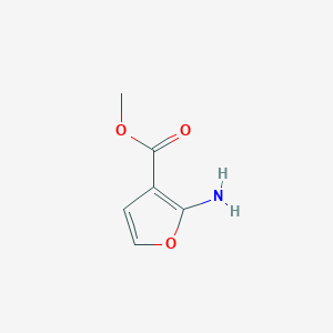 molecular formula C6H7NO3 B1493957 Methyl 2-aminofuran-3-carboxylate CAS No. 1314908-87-6