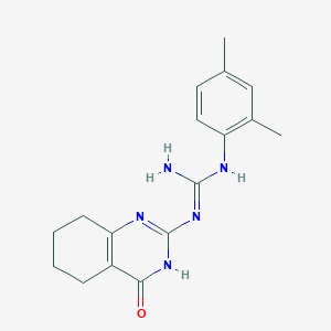 1-(2,4-Dimethylphenyl)-3-(4-oxo-1,4,5,6,7,8-hexahydroquinazolin-2-yl)guanidine