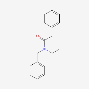 molecular formula C17H19NO B14939716 N-benzyl-N-ethyl-2-phenylacetamide CAS No. 186685-50-7