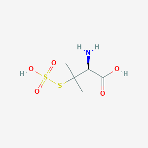 molecular formula C5H11NO5S2 B1493979 3-(Sulfosulfanyl)-D-valine CAS No. 55631-63-5