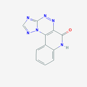 8,11,12,14,16,17-hexazatetracyclo[8.7.0.02,7.013,17]heptadeca-1(10),2,4,6,11,13,15-heptaen-9-one