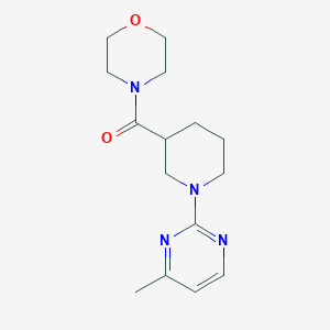 4-[1-(4-Methylpyrimidin-2-yl)piperidine-3-carbonyl]morpholine