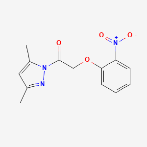 1-(3,5-Dimethylpyrazol-1-yl)-2-(2-nitrophenoxy)ethanone