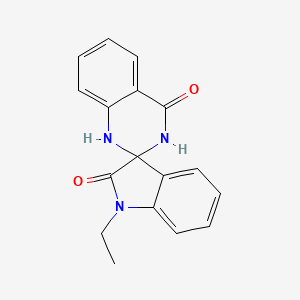 1-ethyl-1'H-spiro[indole-3,2'-quinazoline]-2,4'(1H,3'H)-dione