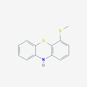 molecular formula C13H11NS2 B1494026 4-(Methylsulfanyl)-10H-phenothiazine CAS No. 20349-56-8