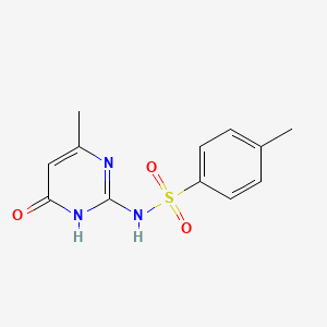 N-(4-Hydroxy-6-methyl-pyrimidin-2-YL)-4-methyl-benzenesulfonamide