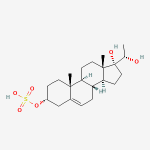 molecular formula C21H34O6S B1494043 (3alpha,20S)-17,20-Dihydroxypregn-5-en-3-yl hydrogen sulfate CAS No. 4080-06-2