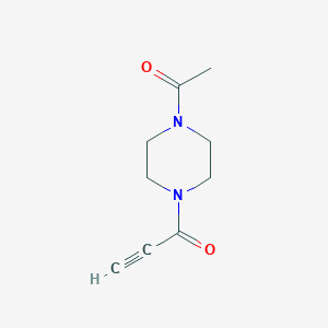 1-(4-Acetylpiperazino)-2-propyn-1-one