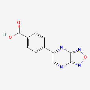 4-[1,2,5]Oxadiazolo[3,4-B]pyrazin-5-ylbenzoic acid