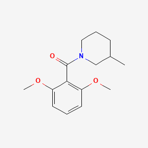 (2,6-Dimethoxyphenyl)(3-methylpiperidin-1-yl)methanone