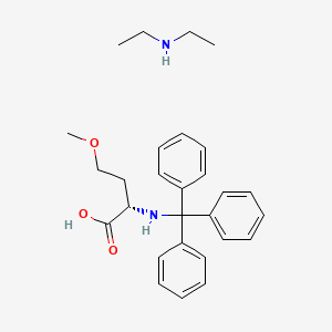 molecular formula C28H36N2O3 B1494090 Trt-Hse(Me)-OH.DEA 