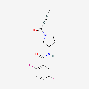 N-[1-(2-Butynoyl)-3-pyrrolidinyl]-2,5-difluorobenzamide