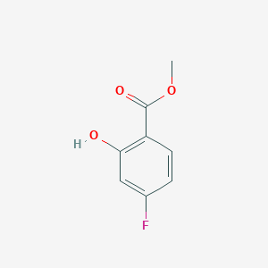 molecular formula C8H7FO3 B149410 4-氟-2-羟基苯甲酸甲酯 CAS No. 392-04-1